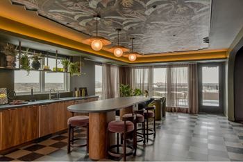 Speakeasy style lounge - building i & ii